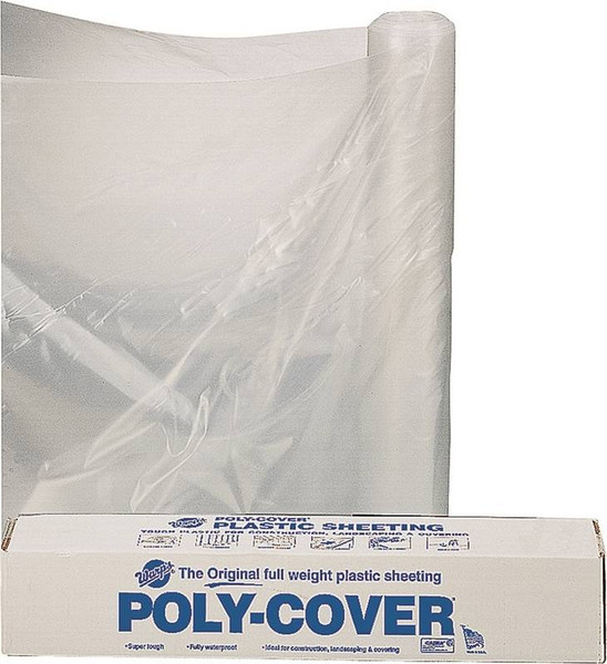 Warp Brothers 4X32-C 4Mil 32X100 Clear Poly Cover (1 ROL)