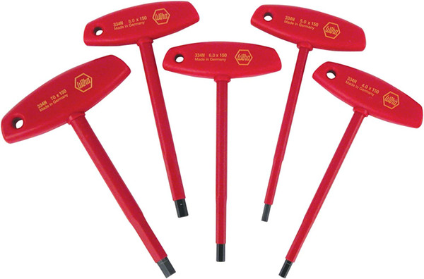 Wiha Tools 33478 5 Pc Insulated T-Hdle Hex Set 4-10  mm  (1 ST)
