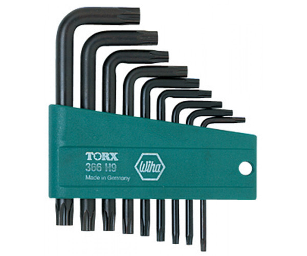 Wiha Tools 36393 Tamper Resistant L-Key 9Pc Set (1 ST)