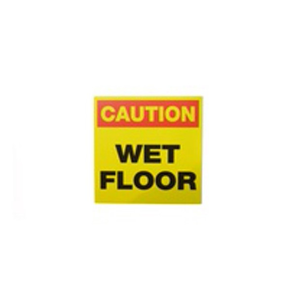 Cortina 03-600-25 Message Label Caution -Wet Floor 3005719