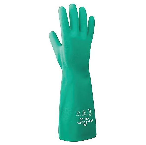 Showa 747-09 Disp Istant Unsupportednitrile- 19"- Dz6 (1 DZ)