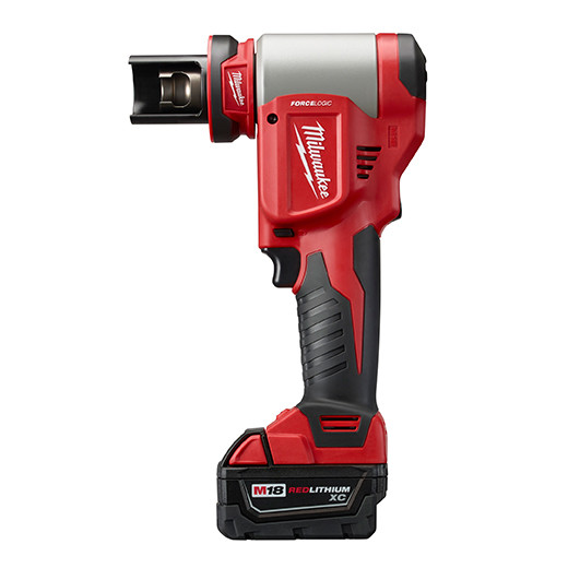 Milwaukee 2676-23 M18 FORCE LOGIC 10-Ton Knockout Tool 1/2 in. to 4 in. Kit