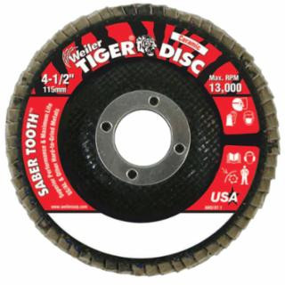 Weiler 50101 4-1/2" Angled- Phenolic-40 Cer- 7/8" Arbor