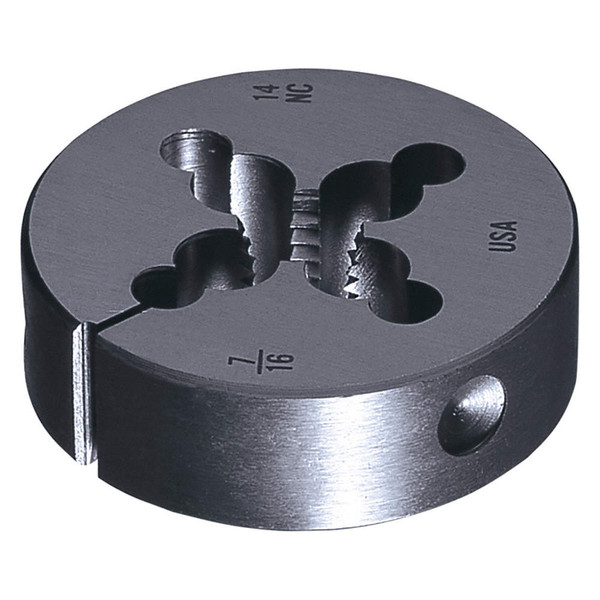 Greenfield Threading 402829 1-8 Crbn Rd Die 2.5"Od