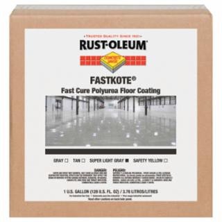 Rust-Oleum 277497 Fastkote Polyurea Floorcoating Super Lt. Gray