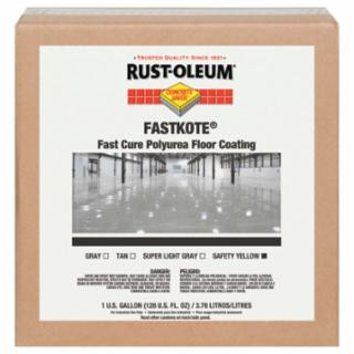 Rust-Oleum 277498 Fastkote Polyurea Floorcoating Safety Yellow