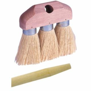 Weiler 44883 6-1/4" 3 Knot Roof Brushkit;12 Heads-12 Handle