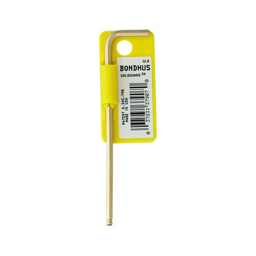 Bondhus 37915 7/16" Goldguard Plated Ball End L- Wr Tagged/Bar