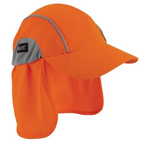 Ergodyne 12521 Chill-Its 6650 High Perform. Hat W/Neckshade Or
