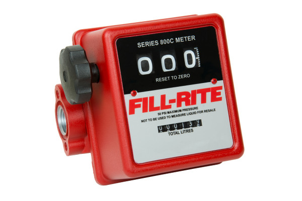 Fill-Rite 807CL 3-Wheel Mechanical Flowmeter