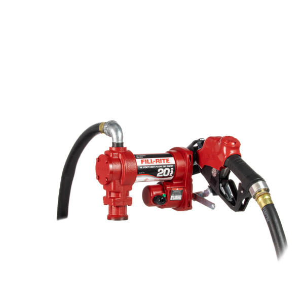 Fill-Rite FR4210HB 20 Gpm 12V Dc Pump Kit With Auto Nozzle