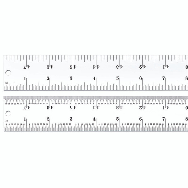 L.S. Starrett 51486 C404R-48 48" Steel Rule