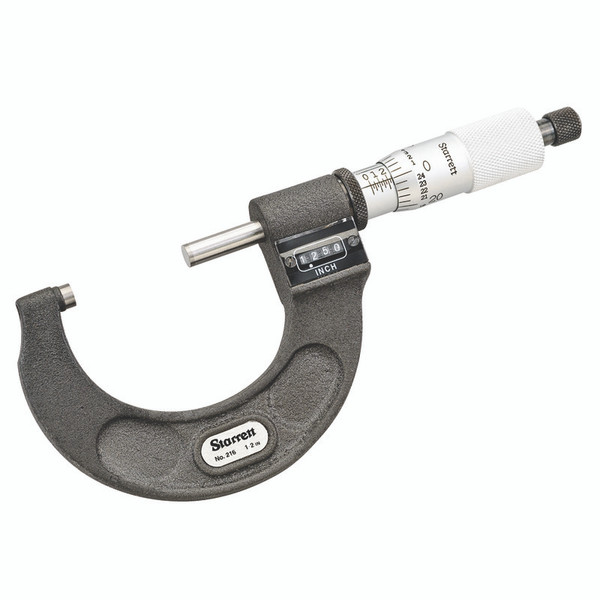 L.S. Starrett 56156 T216Xrl-2 2" Digital Mic