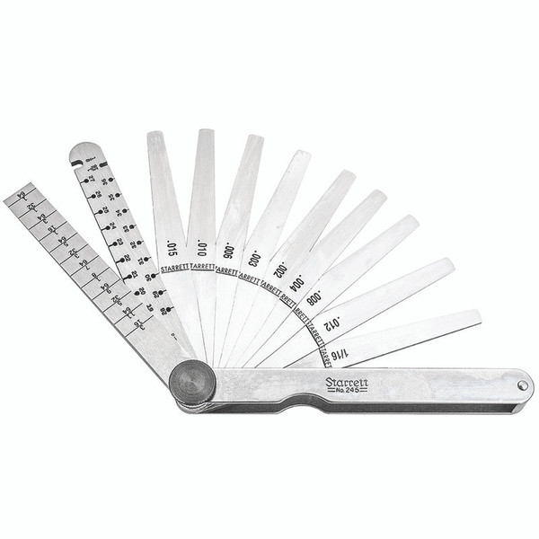 L.S. Starrett 51170 245 Wire/Thickness Gage