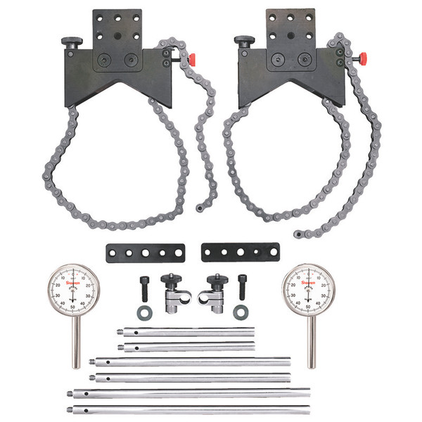 L.S. Starrett 67152 S668Cz Shaft Alignment Clamp W/196B5/Extension