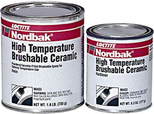 Loctite 235601 Nordbak High Temp. Brushable Ceramic 2Lb. Kit (6 KIT)