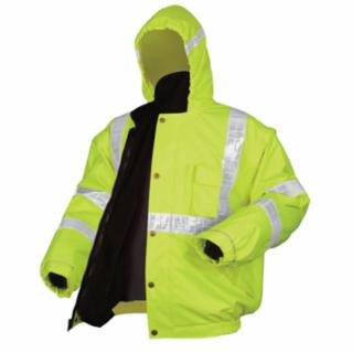 Mcr Safety BPCL3LXL Bomber Plus Jkt W/ Zip-In Fleece Liner- Detach