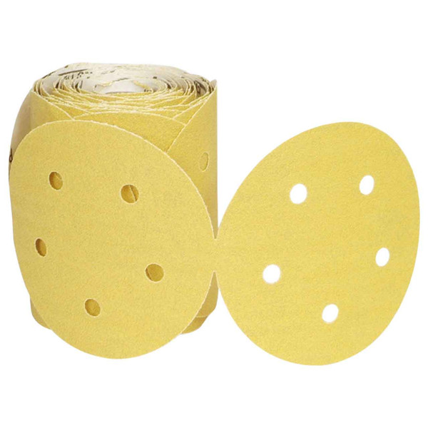 Norton 66261130260 5" Disc Roll 220 Grit A290 No-Fil Adalox (1 RL)