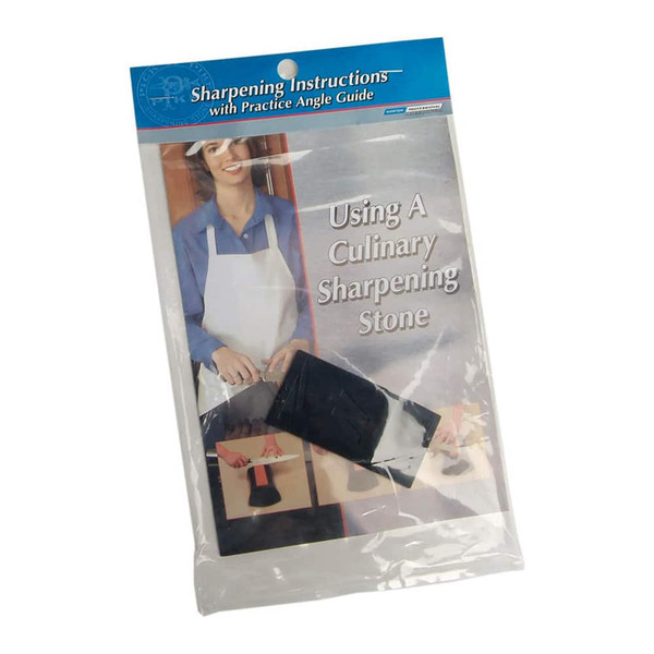Norton 69936612802 Sharpening Instr Booklet- Plastic Angle Wedge