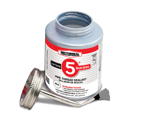 Rectorseal 27651 No.5 1/2Pt. Sub-Zero Thread Sealant Brush Top C (1 CN)