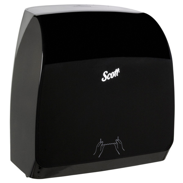 Scott 47091 Scott Control Slimroll Manual Towel Dispen Black