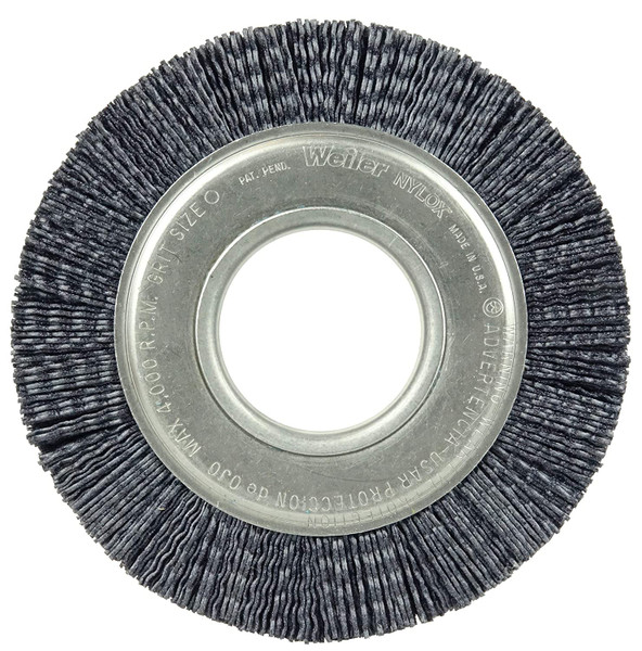 Weiler 86123 6" Burr-Rx Crimped Filament .026/120 Cg Composit