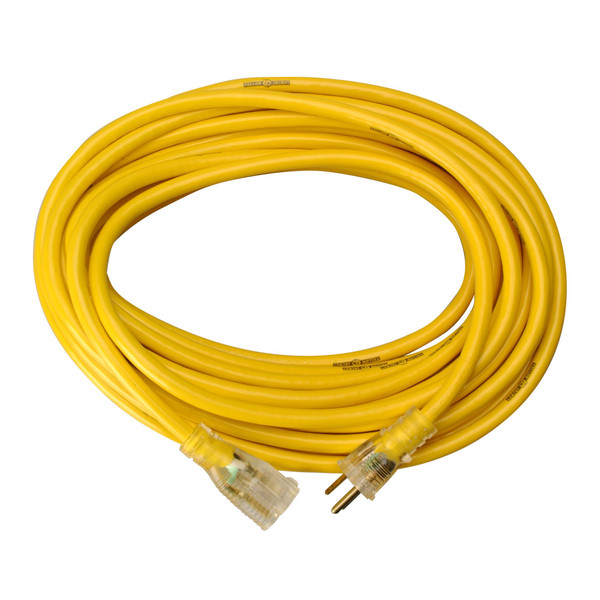 Woods Wire 2886 25' Yellow 14/3 Sjtw-A Yellow Jacket Power Cord (12 EA)