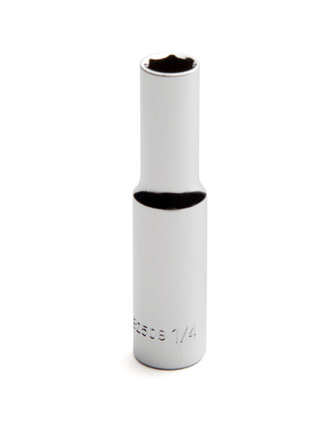 Wright Tool E2510 (6ea/Box) 1/4" Drive 6 PointDeep Socket