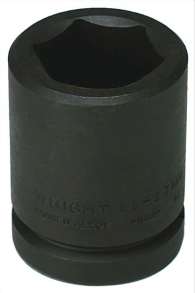 Wright Tool 68-23MM 23 mm 3/4" DriveImpact Socket 6-Point St