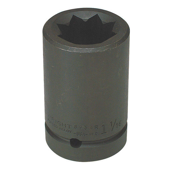 Wright Tool 8934R 1-1/16" 8-Point Double Square Deep Imp. Socket