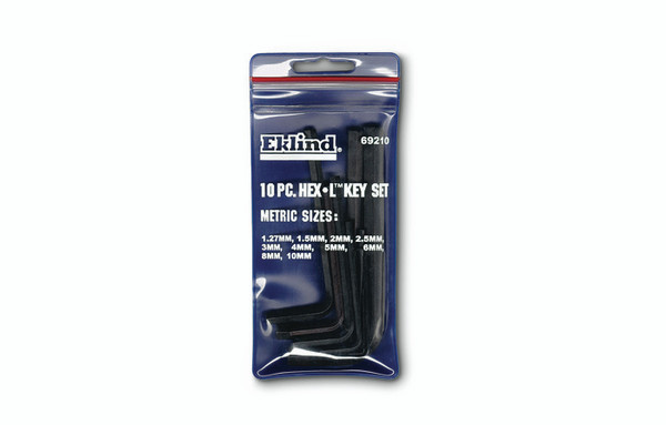 Wright Tool 9E69210 9 Piece L Key Set Metricshort Arm In Pouch (1 ST)