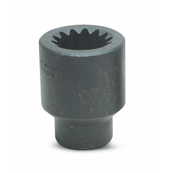 Wright Tool 5840 1-1/4" #5 Spline Drive Standard. Impact Socket 6-Pt