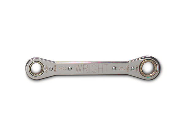 Wright Tool 9423 19 X 21 mm  Metric Ratcheting Box Wrench 12 Pt.