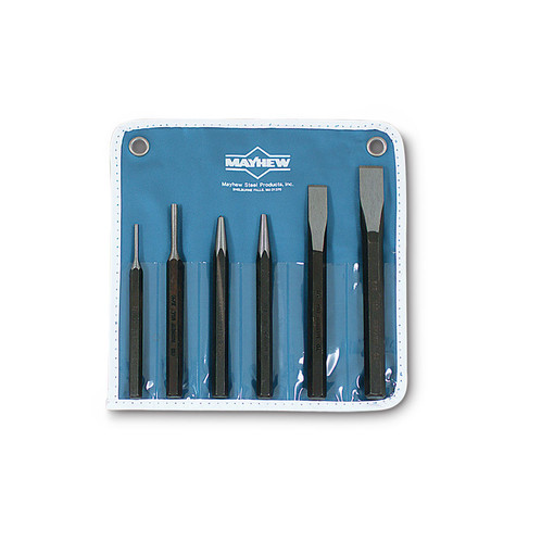 Wright Tool 9661 6 Pc Punch Kit