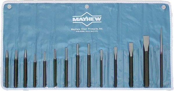 Wright Tool 9663 14-Pc Mechanics Punch &Chisel Set (1 SET)