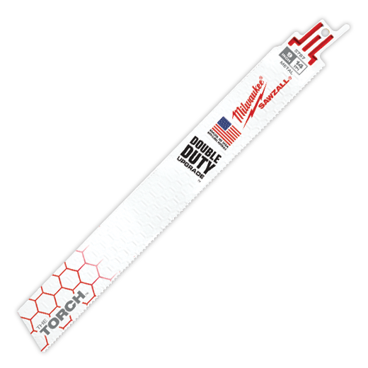 Milwaukee 48-01-2787 9 in. 14 TPI THE TORCH SAWZALL Blade-Bulk 25