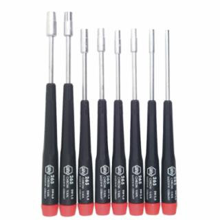 Wiha Tools 26590 8 Pc Set Inch Nutdriverprecis 2.5 - 6.0  mm  (1 SET)