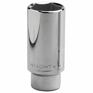 Wright Tool 4528 7/8" 1/2" Drive 6 Point Deep Socket
