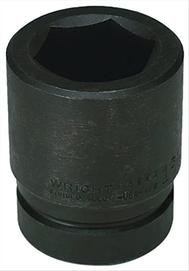 Wright Tool 8870 2-3/16" 1" Drive 6 Point Standard Impact Socket