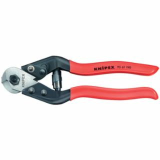 Knipex 95 62 190 7-1/2" WIRE ROPE CUTTERWITH COMFORT GRIPS