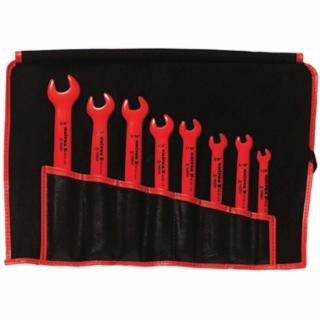 Knipex 98 99 13 S5 8 Pc Open End Wrench Set, Metric, 1000V Insulated
