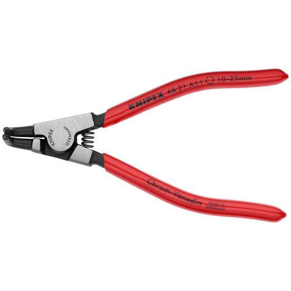 Knipex 46 21 A11 External 90 Angled Snap Ring Pliers-Forged Tips