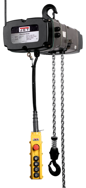 JET JT9-144004 TS100-010 1T Electric Hoist 10' Lift 3PH 460V