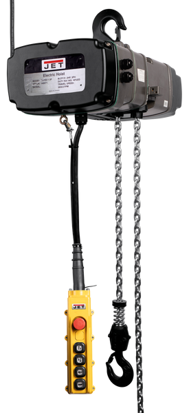 JET JT9-144005 TS100-015 1T Electric Hoist 15' Lift 3PH 460V
