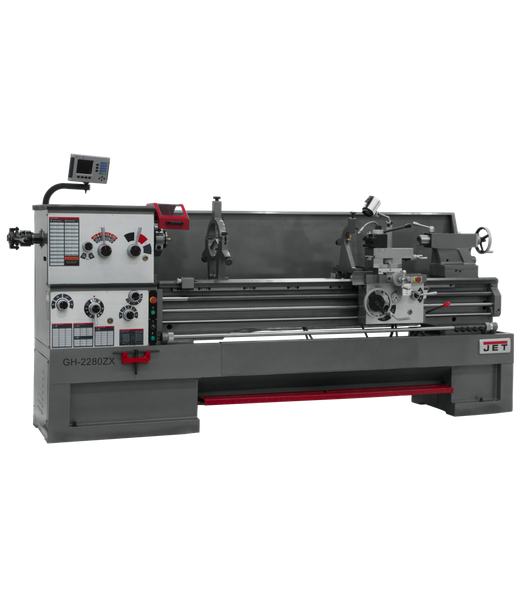 JET JT9-321568 GH-2280ZX With ACU-RITE 203 DRO With Taper Attachment and Collet Closer