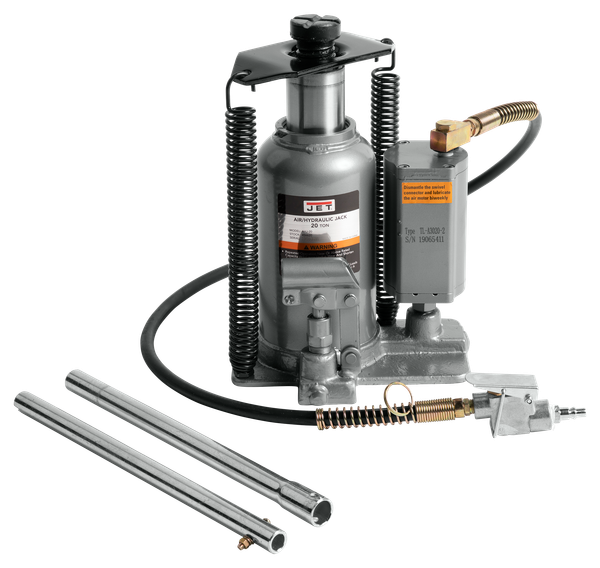 JET JT9-456620 AHJ-20, 20 Ton Air/Hydraulic Bottle Jack