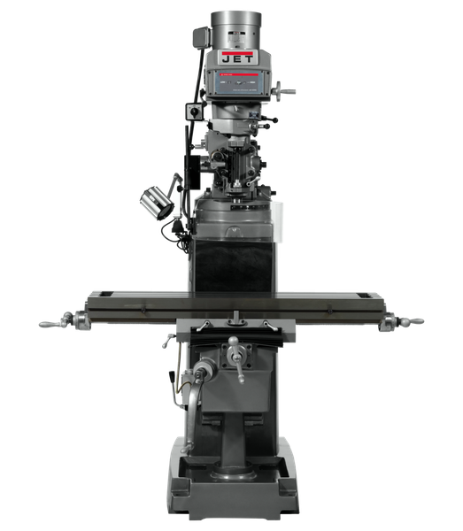 JET JT9-690160 JTM-1050VS2 Mill With 3-Axis ACU-RITE 203 DRO (Quill) With X, Y and Z-Axis Powerfeeds