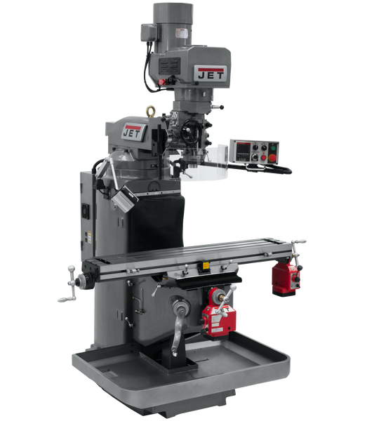 JET JT9-690503 JTM-949EVS Mill With X and Y-Axis Powerfeeds