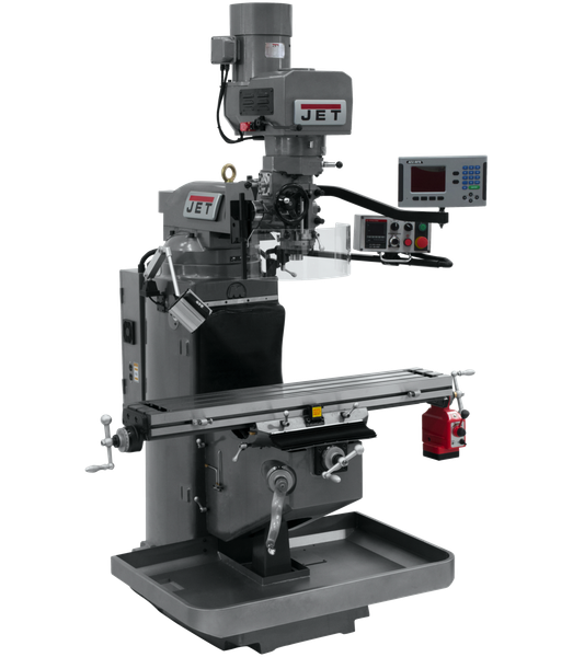 JET JT9-690520 JTM-949EVS Mill With Acu-Rite 203 DRO With X-Axis Powerfeed