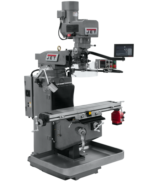 JET JT9-690535 JTM-949EVS with Newall NMS800 DRO & X Powerfeed